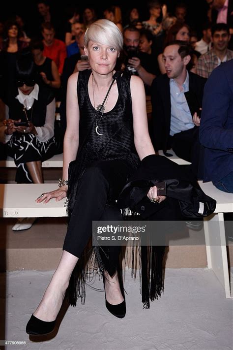 kate lanphear versace|Kate Lanphear attends the Versace show during the Milan Men.